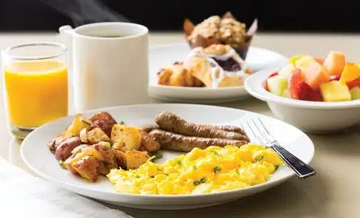 Start Your Day Off Right with Homewood Suites Orlando’s Free Hot Breakfast!