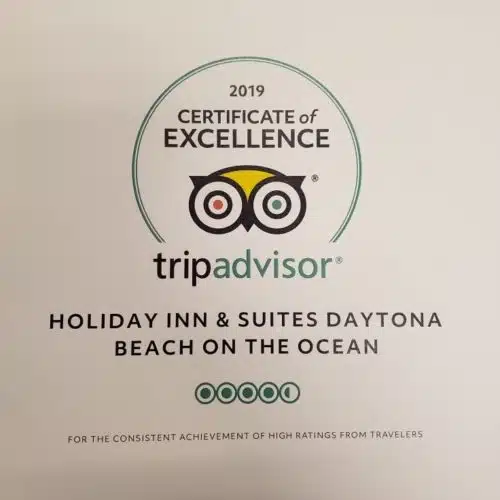 Discover ‘Excellent Every Day Every Time’ at TripAdvisor Award-Winning Holiday Inn & Suites Daytona Beach on the Ocean