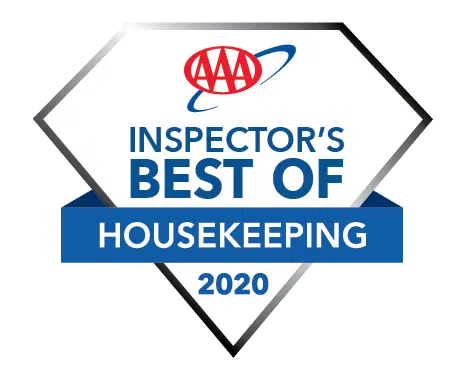 Holiday Inn Resort Orlando Lake Buena Vista: Unparalleled service as the AAA Best of Housekeeping badge recipient
