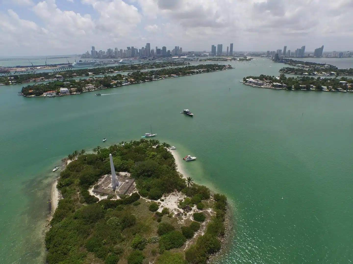 Monument Island Miami Beach
