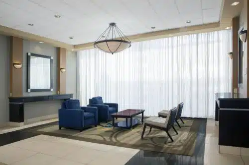 Holiday Inn Binghamton new lobby