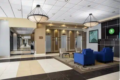 Holiday Inn Binghamton new lobby area