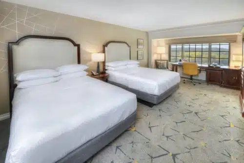 Hotel near the BWI airport with a free shuttle bedroom