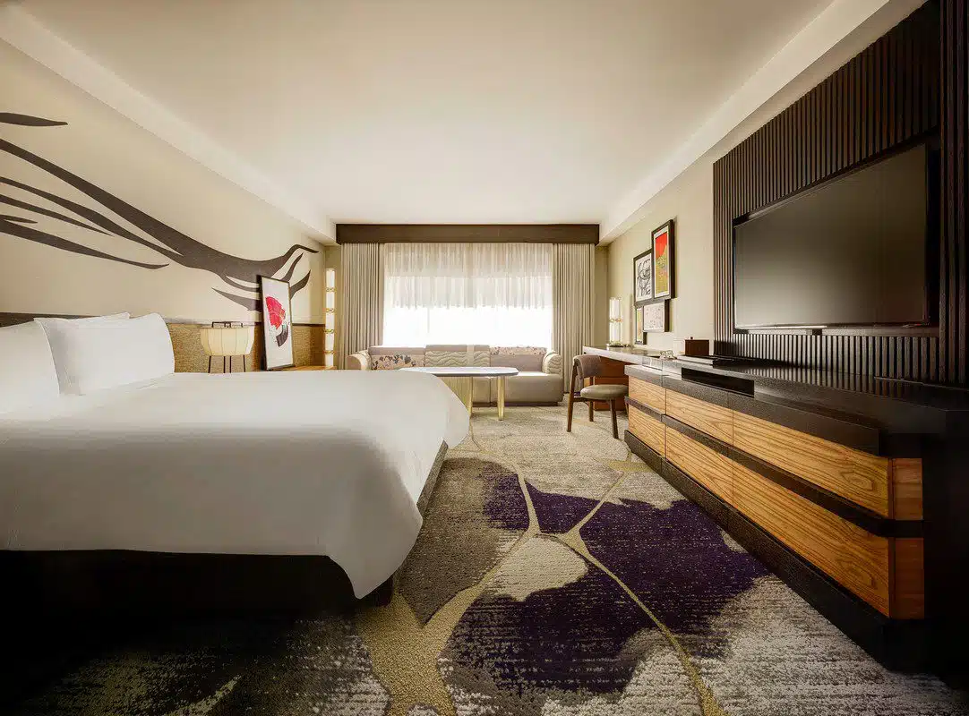 Nobu Hotel Las Vegas bed room