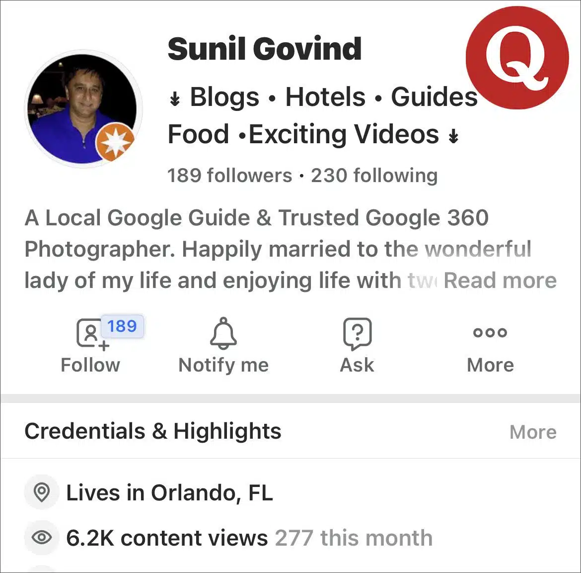 Sunil Govind Quora