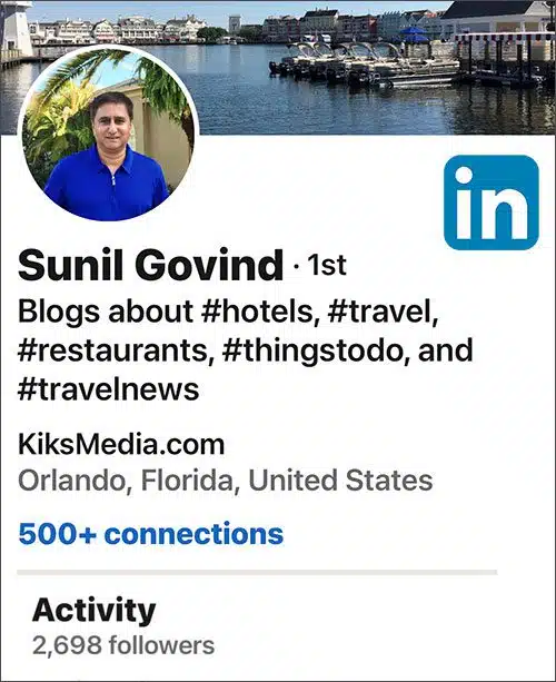 Sunil Govind LinkedIn