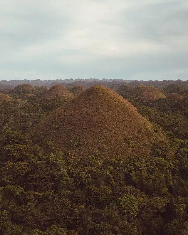 Chocolate Hills in Philippines