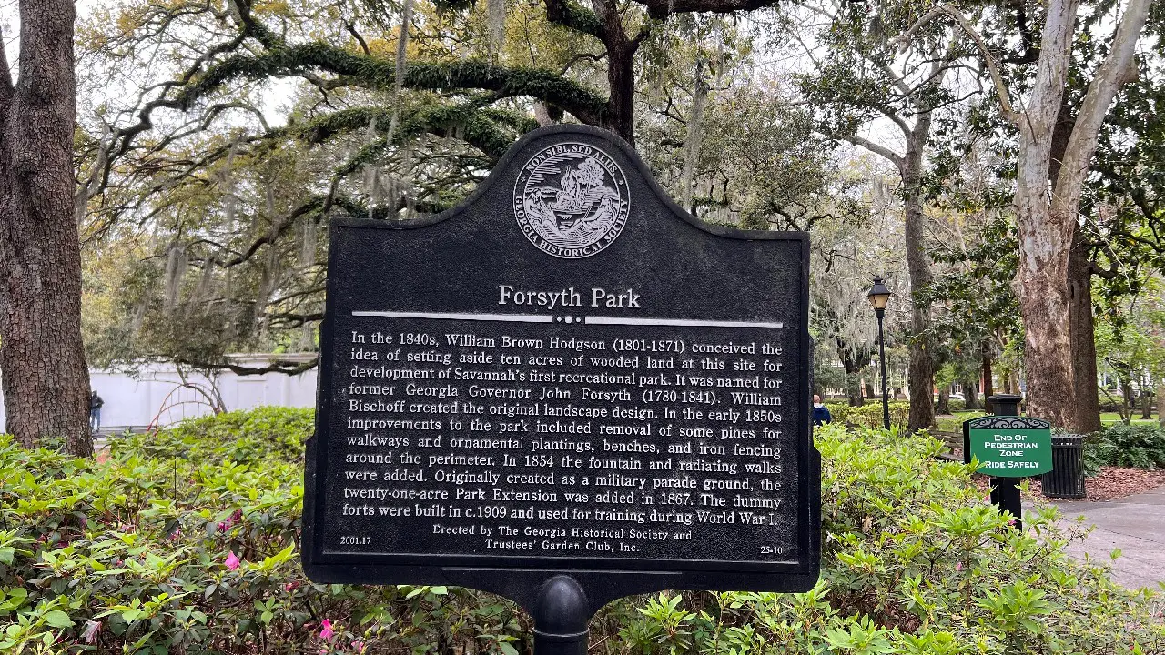 Forsyth Park Savannah Georgia