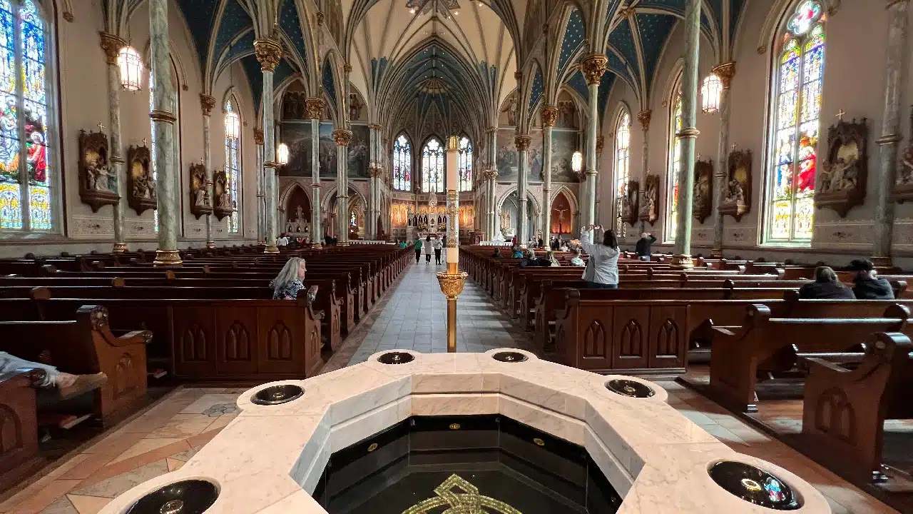 Cathedral of St. John the Baptist in Savannah Georgia
