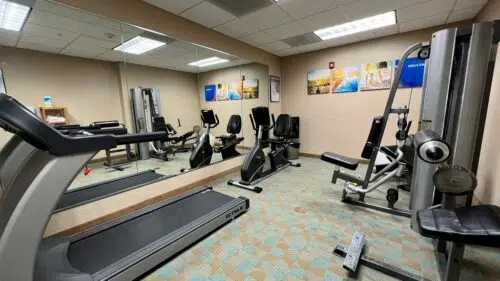 Comfort inn st petersburg florida fitness room
