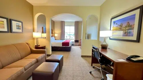 Comfort inn st petersburg florida suite room