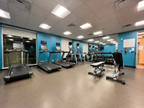Fairfield Inn & Suites St. Petersburg fitness room