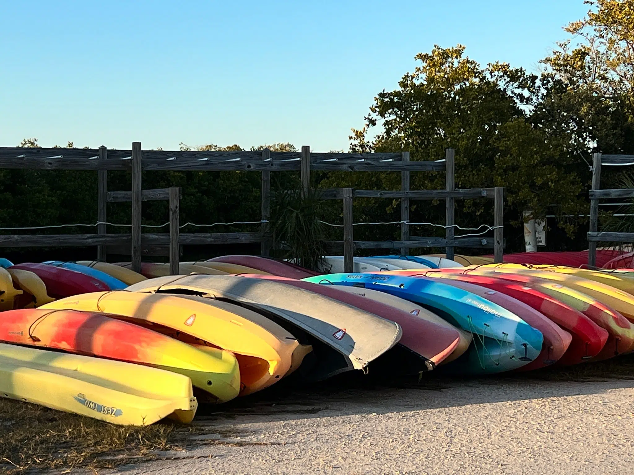 Kayaking at Fort De Soto Park in Florida
