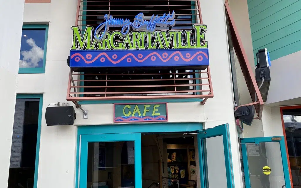 Margaritaville Cafe at Citywalk in Orlando Florida