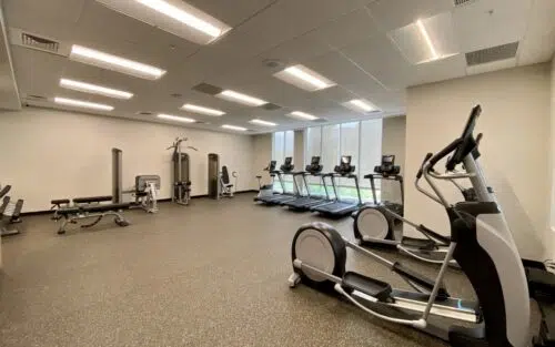 townplace suites by orlando airport fitness room