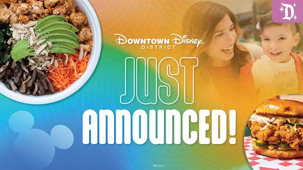 New Dining Options Coming to Downtown Disney District