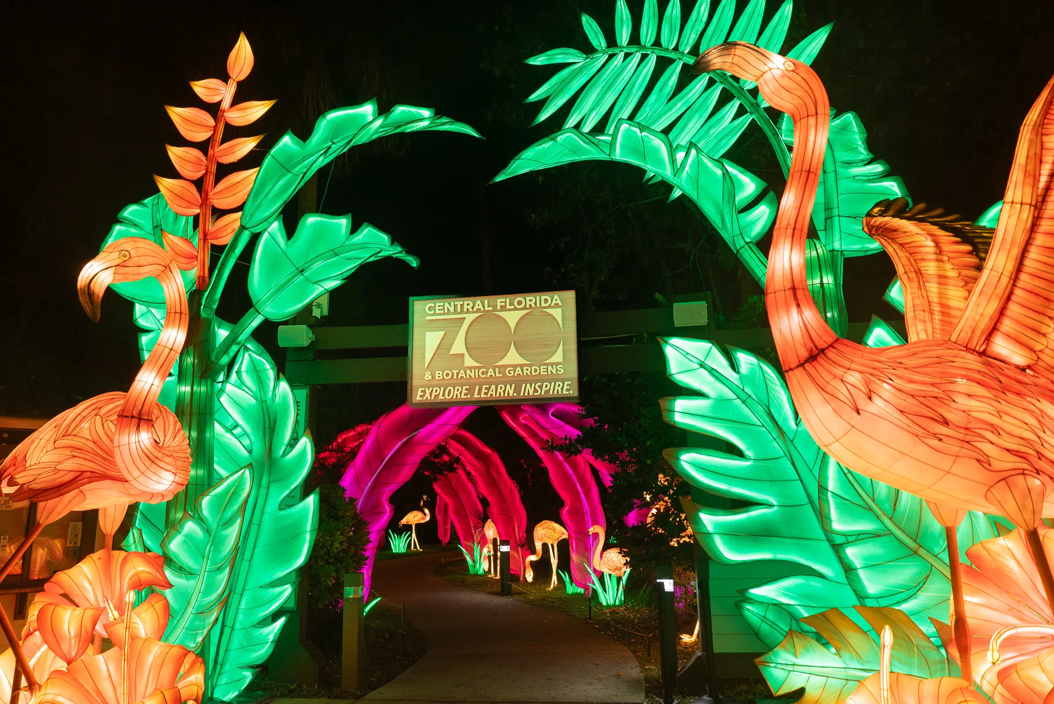 Asian Lantern Festival at Central Florida Zoo