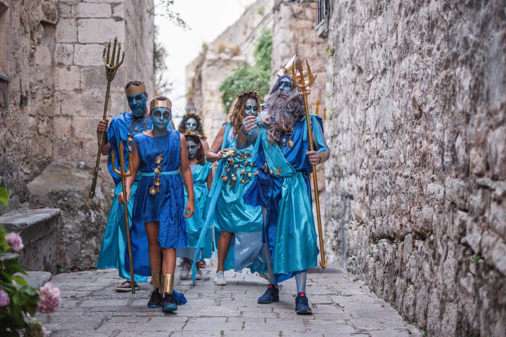 Half-New Year Celebration Carnival in Korcula