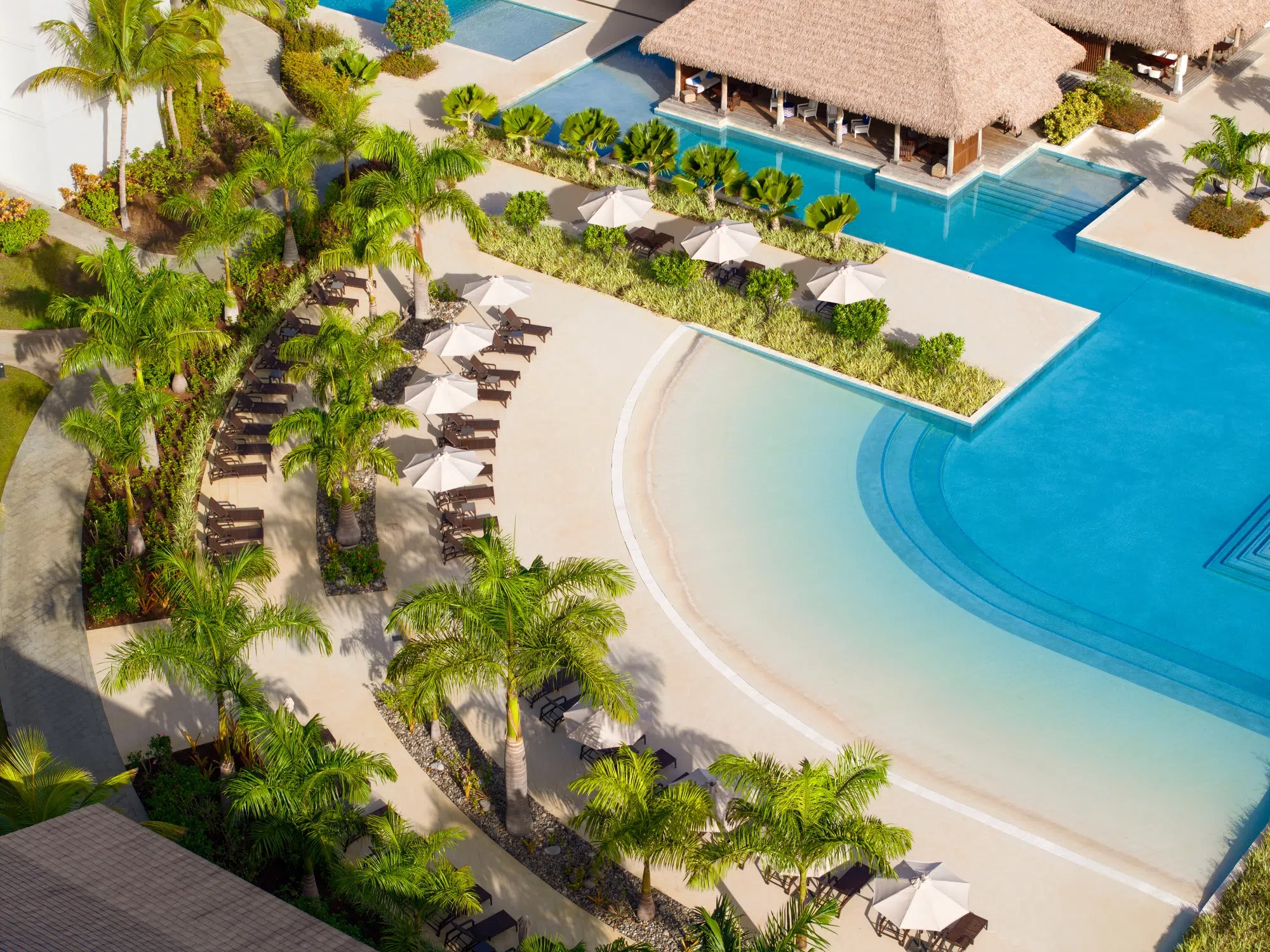 Pool area at InterContinental Dominica Cabrits Resort & Spa.