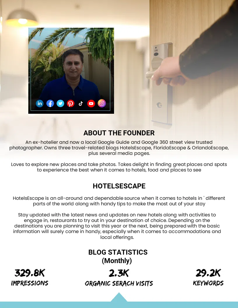 HotelsEscape Media Kit