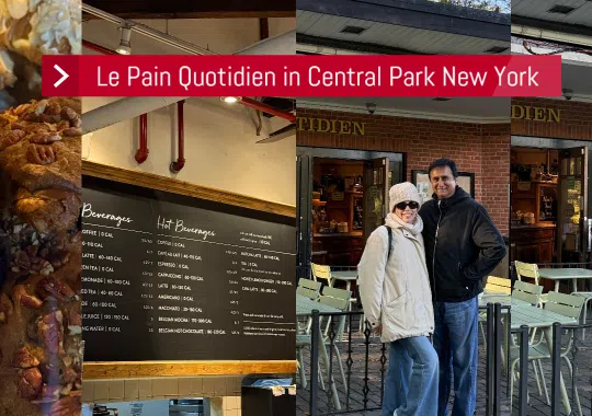 Le Pain Quotidien in Central Park New York Review